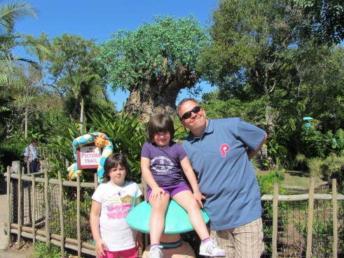My crew in Animal Kingdom October 2011.