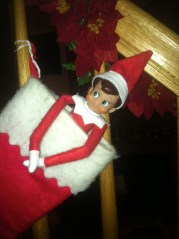 Just hanging out in the stairwell 