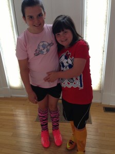 Day one of soccer camp